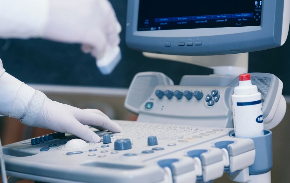 ultrasound used to diagnose uterine fibroids