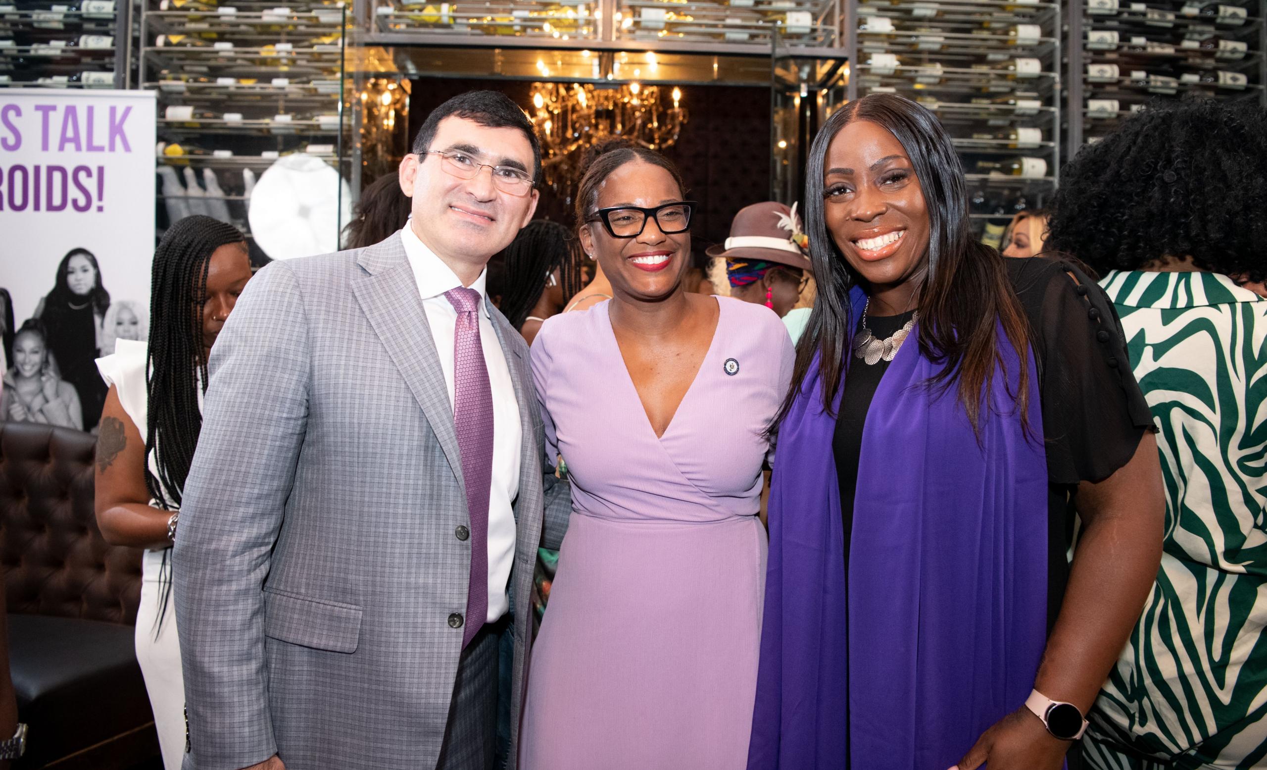 Black History Month: Why Black Women More Likely To Get Fibroids 1 Yan Katsnelson wtih Ebony Young, Vanessa Gibson