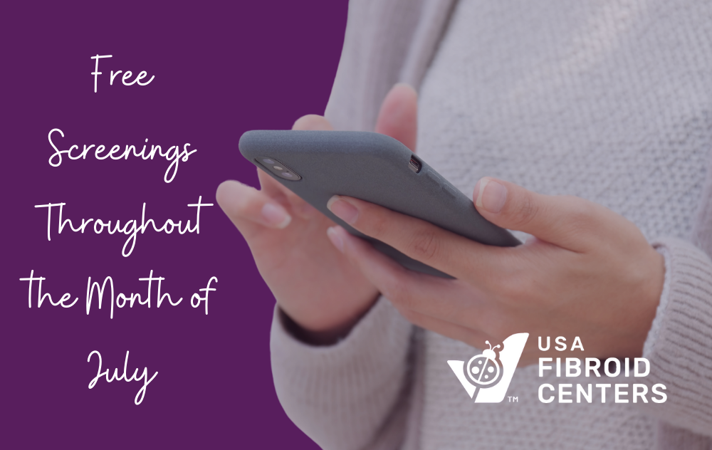 Usa Fibroid Centers Offers Free Screenings For Fibroid Awareness Month 1 usa fibroid centers offers free screenings in July 2021