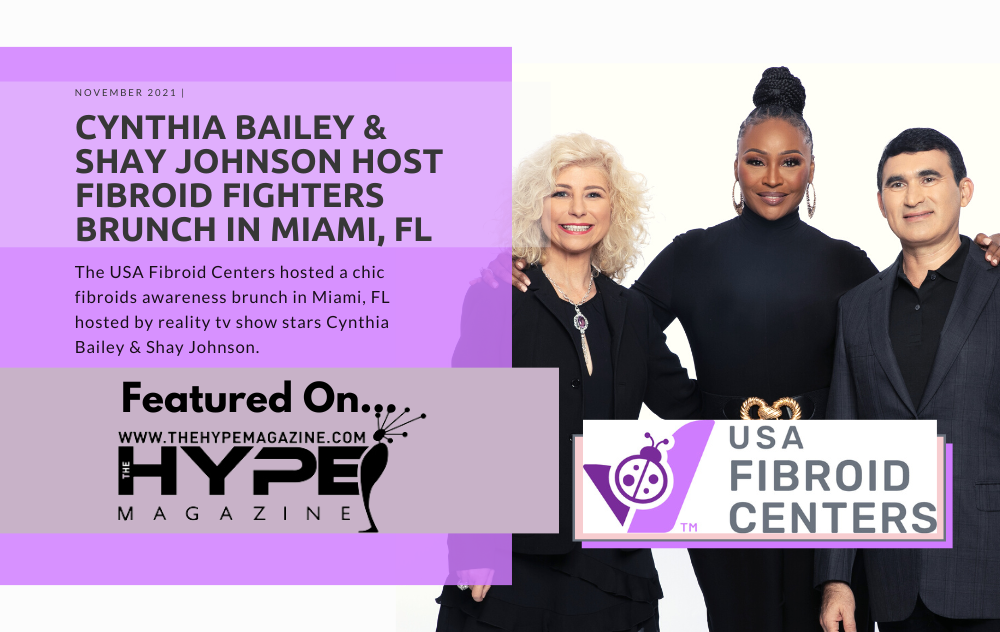 Cynthia Bailey & Shay Johnson Host Fibroid Fighters Brunch in Miami, FL