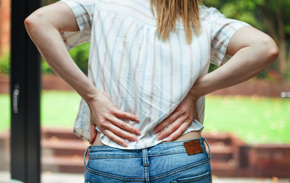 women with fibroids back pain