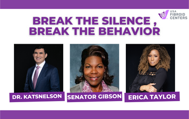 Florida Passes Fibroid Research And Education Act 1 USA Fibroid Centers Founder and CEO Dr. Yan Katsnelson, Ambassador Erica Taylor, and Senator Audrey Gibson FL(D) discuss the passing of the Uterine Fibroid Research and Education Act in Florida that goes into effect on July 1st, 2022.