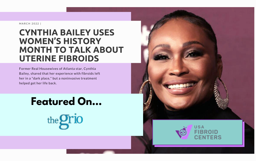 Cynthia Bailey uses Women’s History Month to talk about uterine fibroids