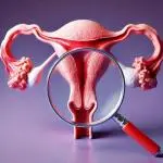 Photo of an enlarged uterus