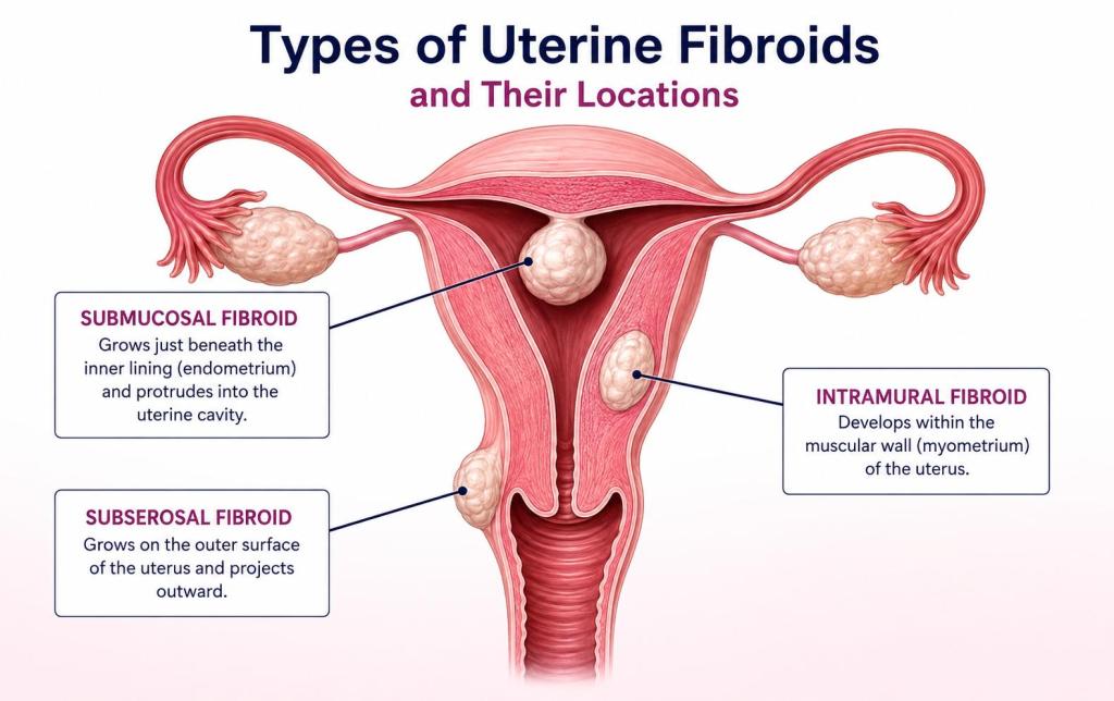 Can You Have A Successful Pregnancy If You Have Fibroids? 2 Fibroid Types and their location.
