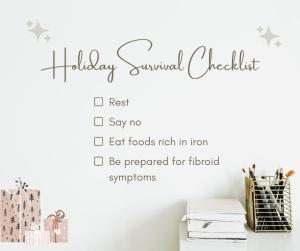 Holiday Survival Kit USA Fibroid Centers