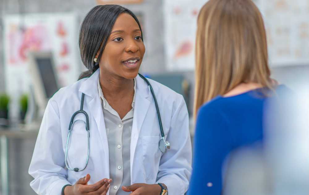 Doctor Talking Fibroids