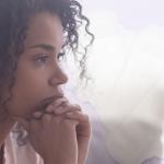 Woman thinking about having fibroids without heavy bleeding