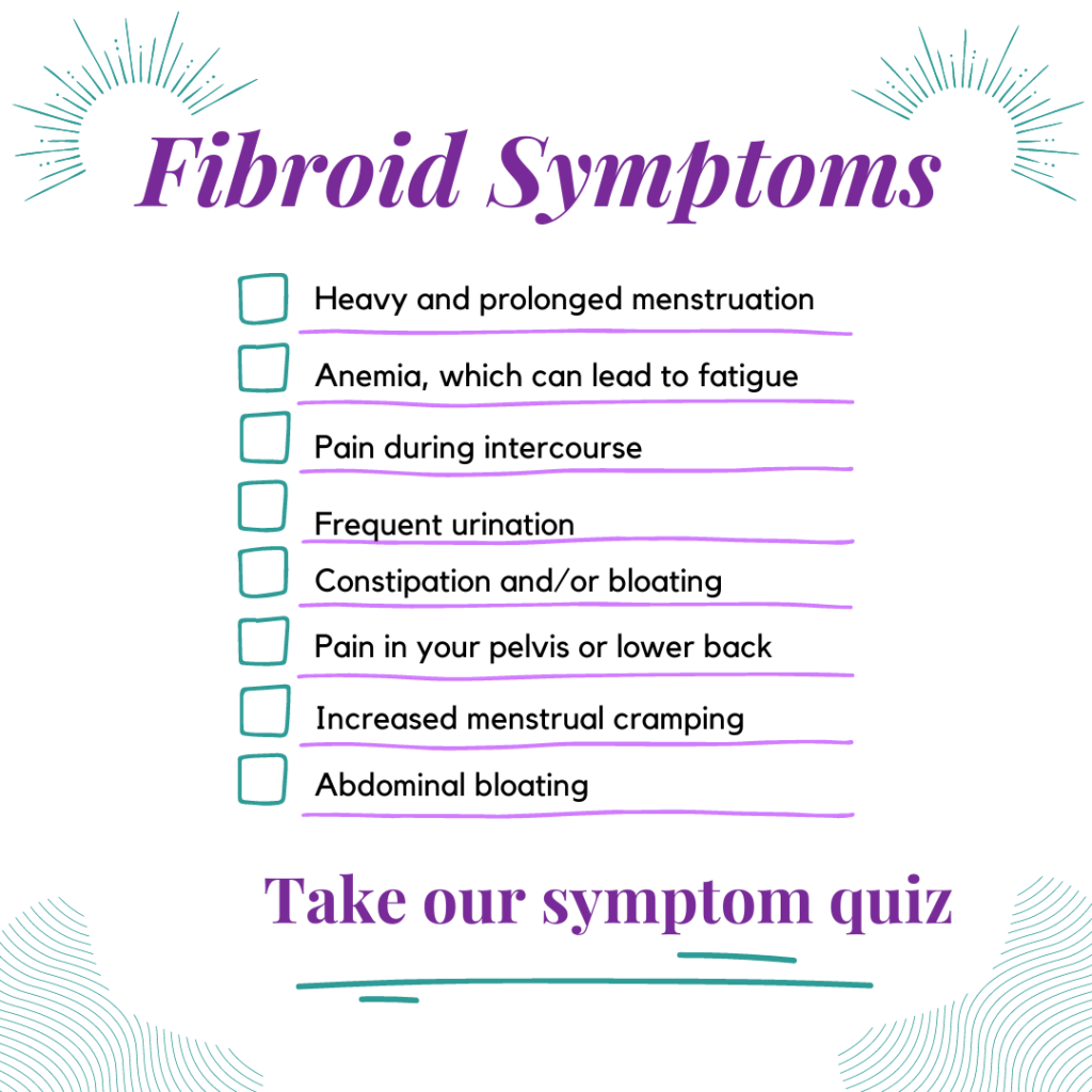 fibroid symptoms