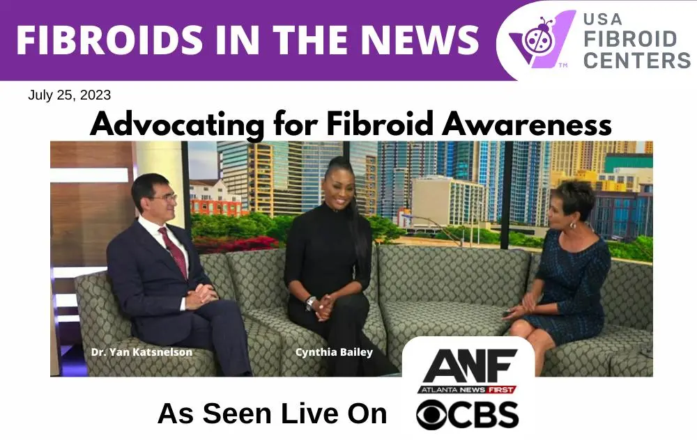 Dr. Katsnelson And Cynthia Bailey Talk Fibroids 1 Dr. Katsnelson and Cynthia Bailey Talk Fibroids