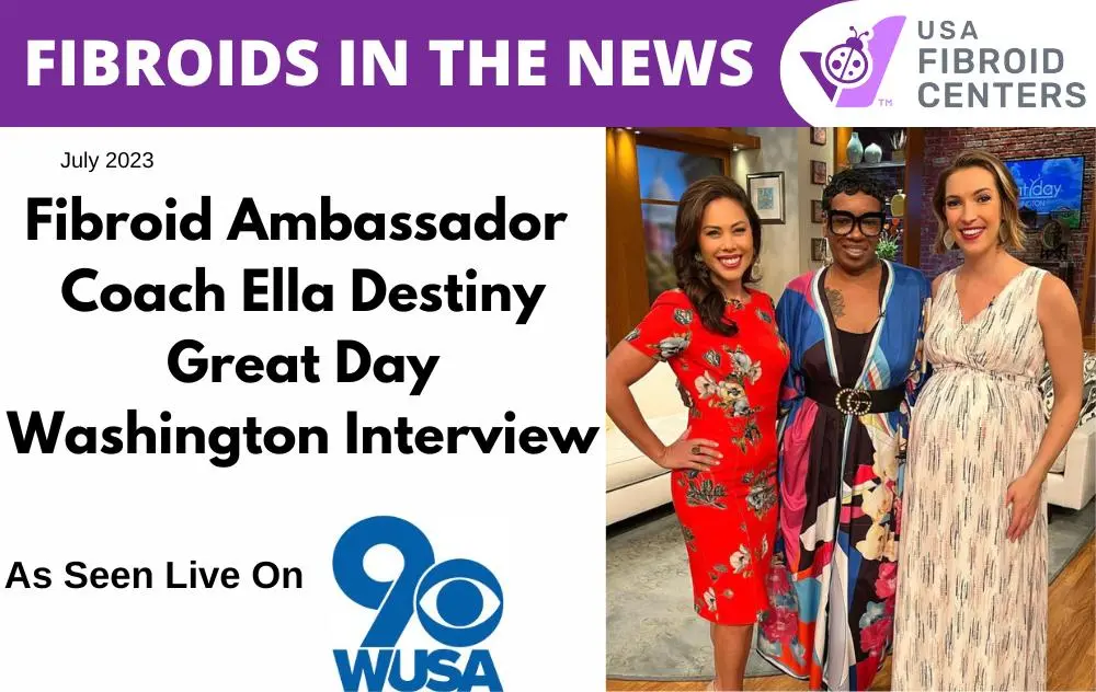 Meet Fibroid Advocate Coach Ella Destiny 1 Coach Ella Good Morning Washington