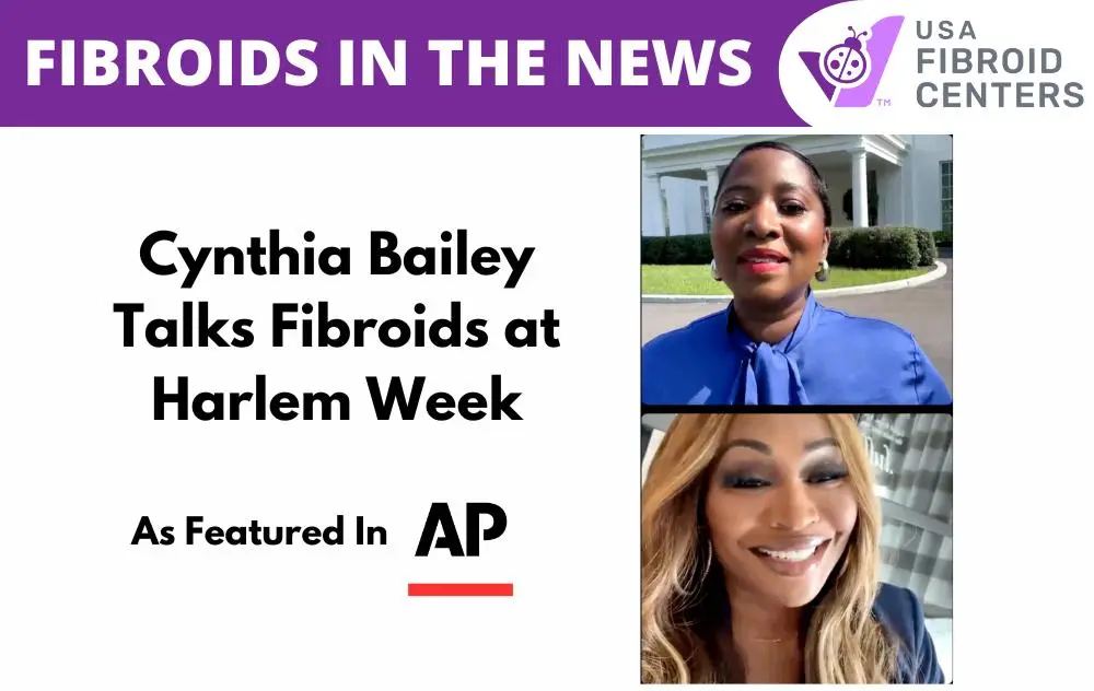 Cynthia Bailey Raises Fibroid Awareness During Harlem Week 1 Cynthia Attends Harlem Week