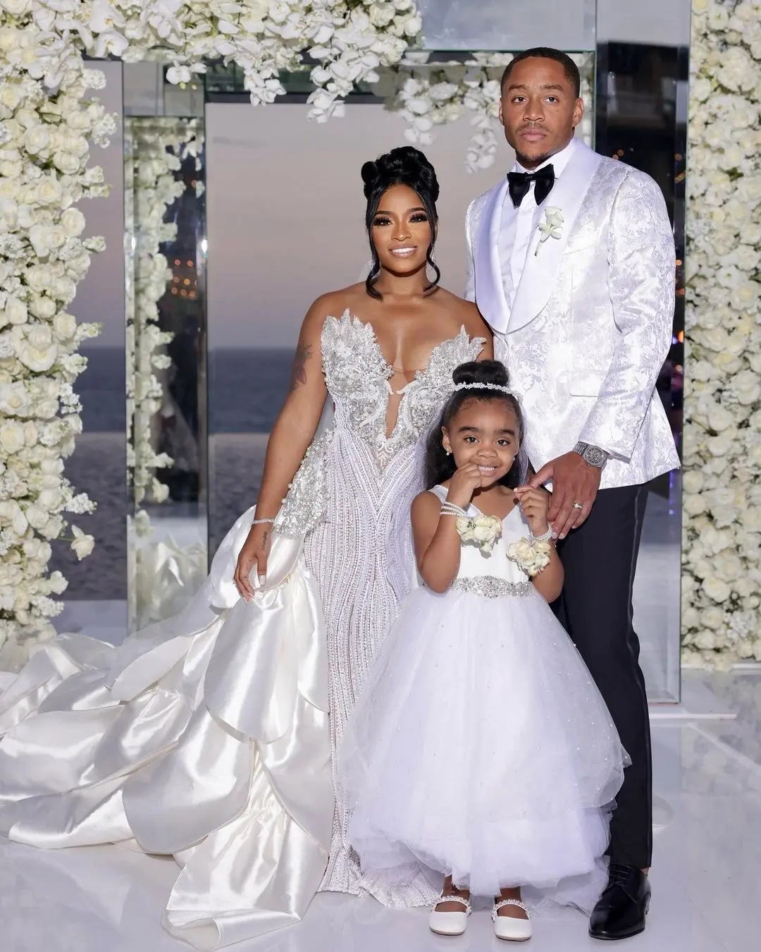 Toya and Red Wedding Picture