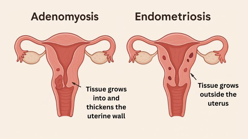 How Do Adenomyosis and Endometriosis Develop?